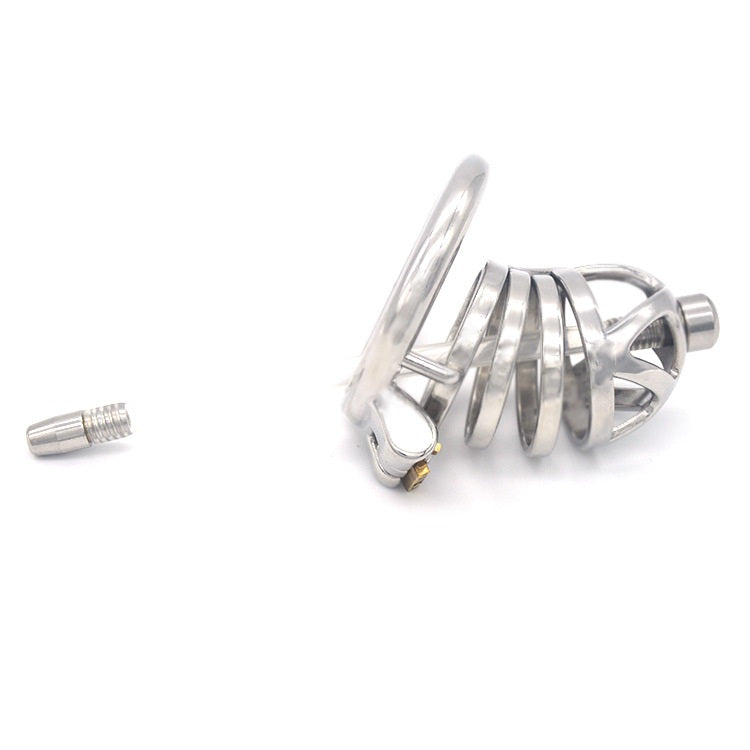 Metal Chastity Cage Penis Lock Cock Cage Stainless