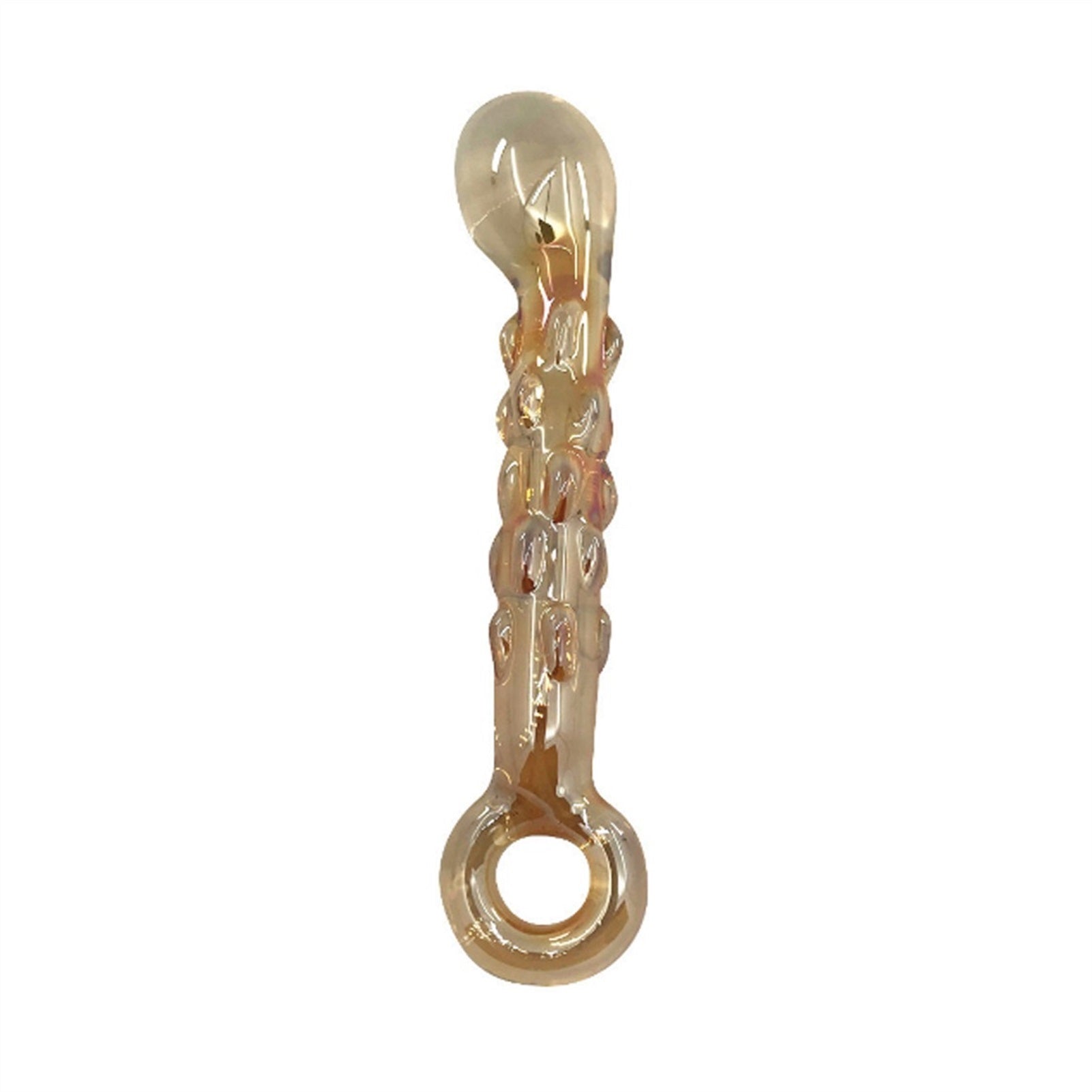 Crystal glass artificial penis sex tool orgasm mas