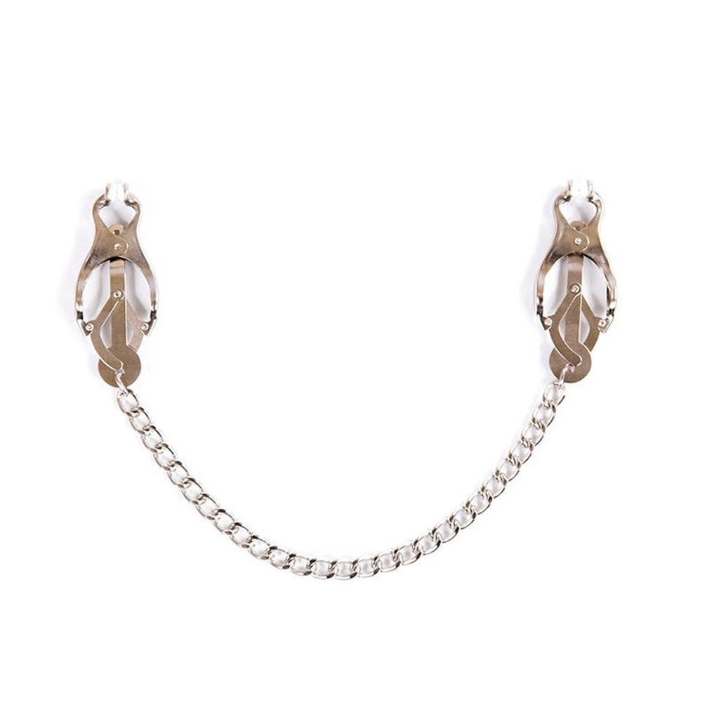 Unisex Butterfly Clip Stainless Steel Nipple Clamp