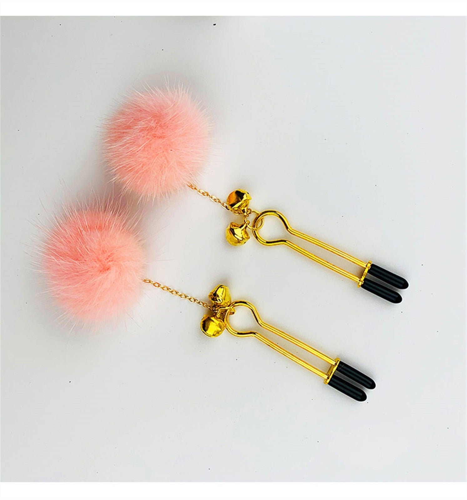 SM Sex Nipple Clips Metal Chain Nipple Rings Clamp