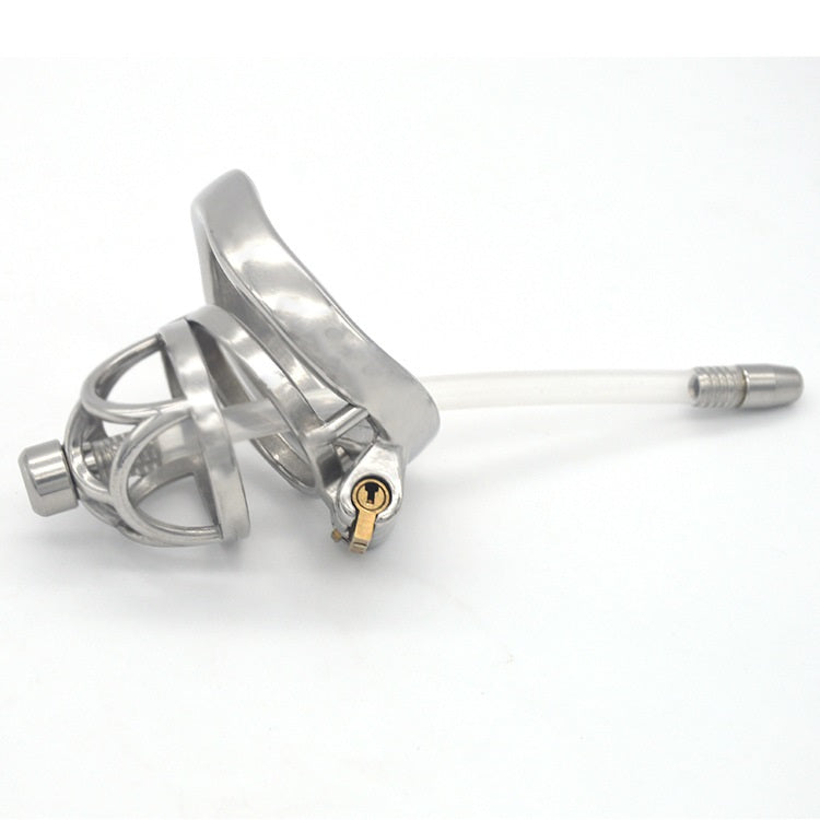 Male Cock Cage Chastity Device, Stainless Steel Ch