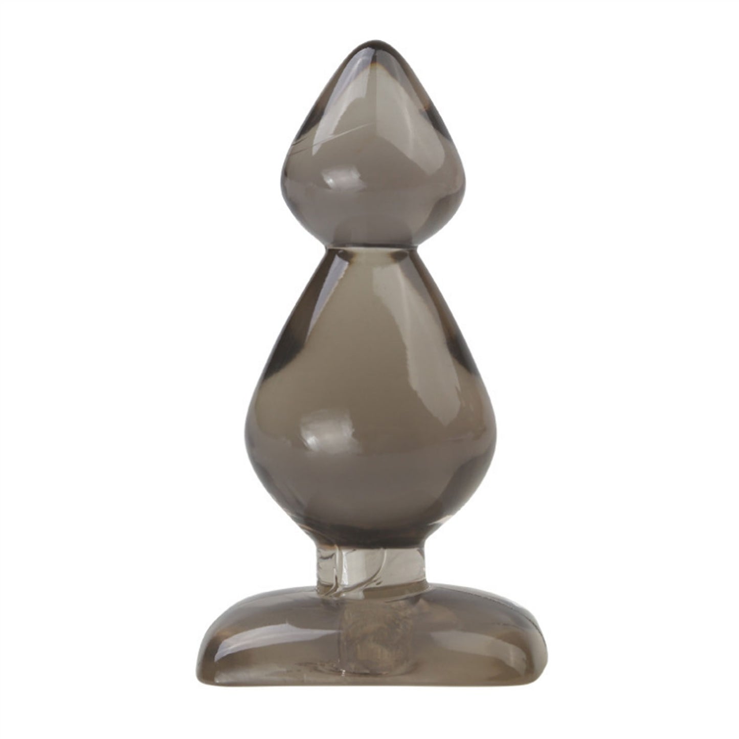 Crystal Glass Adult Toy Metal Anal Plug Ring For C