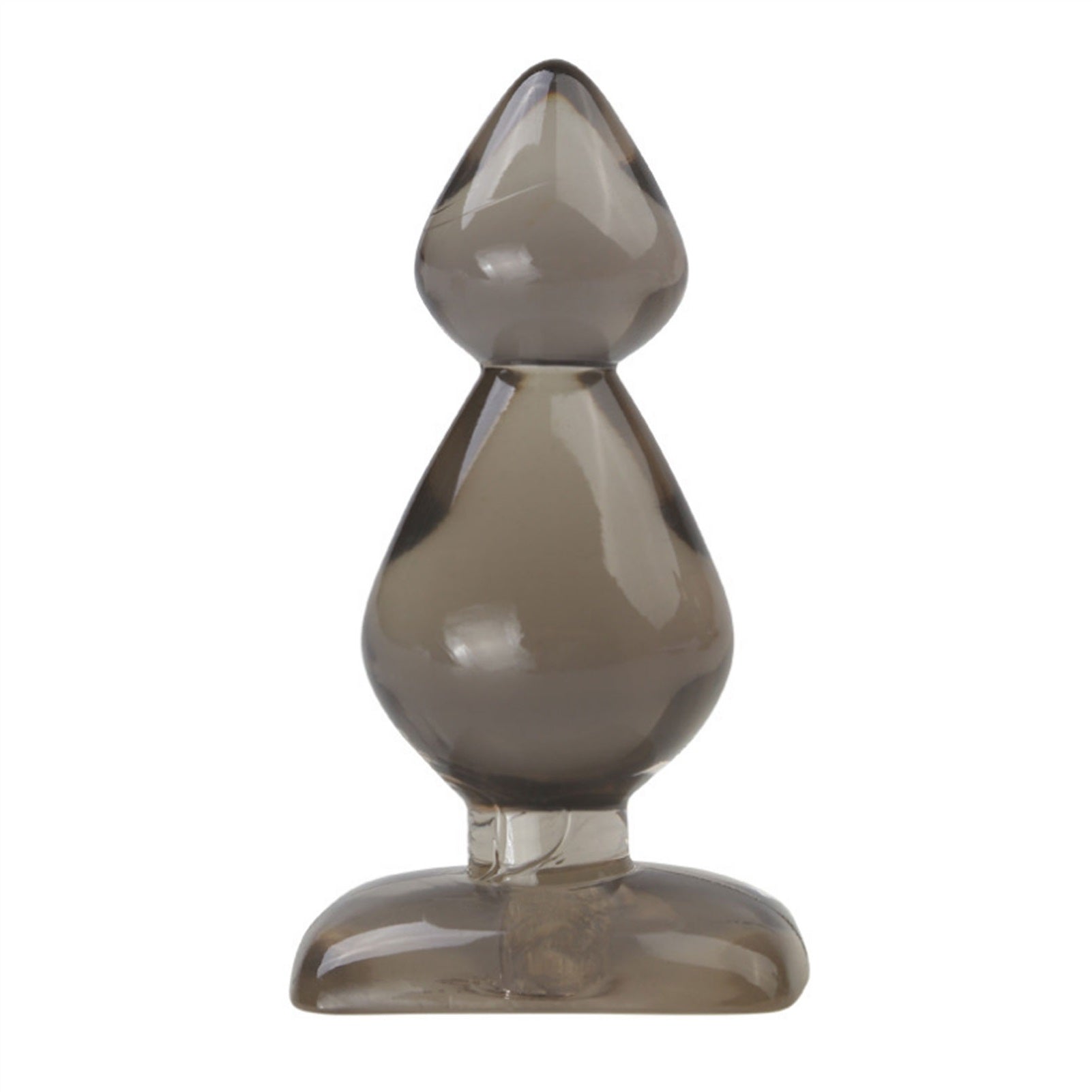 Crystal Glass Adult Toy Metal Anal Plug Ring For C