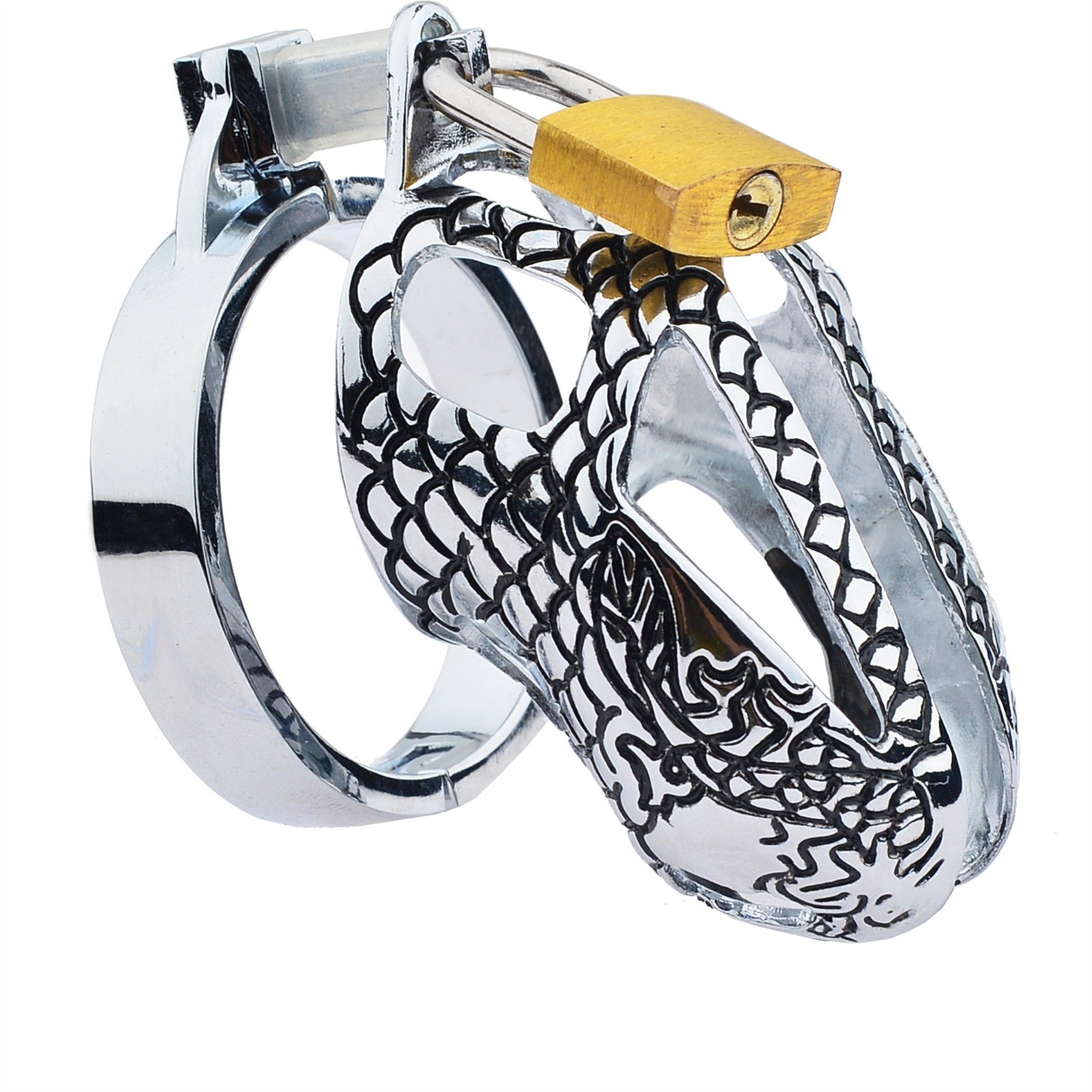 Chastity Locked 304 Stainless Steel Long Section o