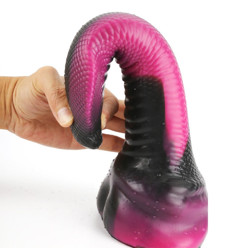 Super Long Anal Beads Dildo, Liquid Silicone Anal 