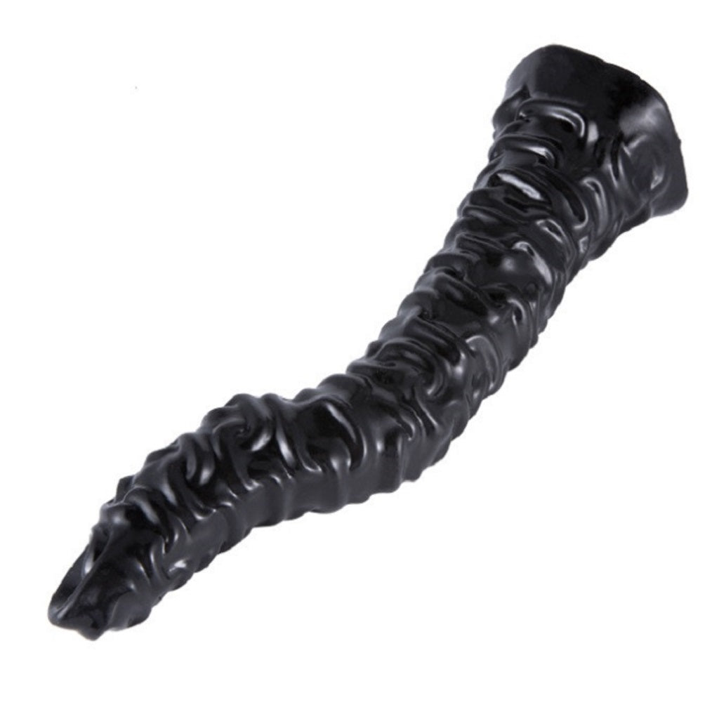 S shape Dildo Sex Toy For Women Pvc Silicone Penis