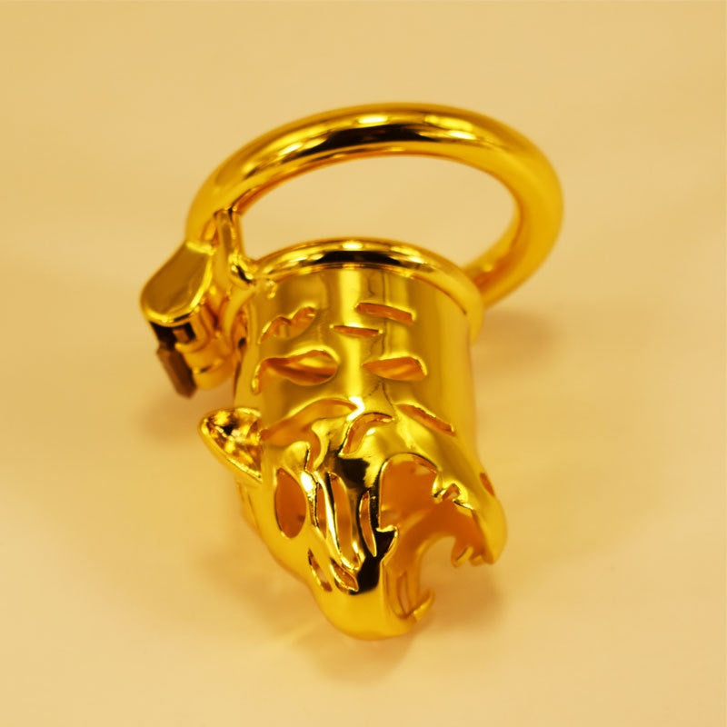 Chastity Device Men, Stainless Steel Breathable Co