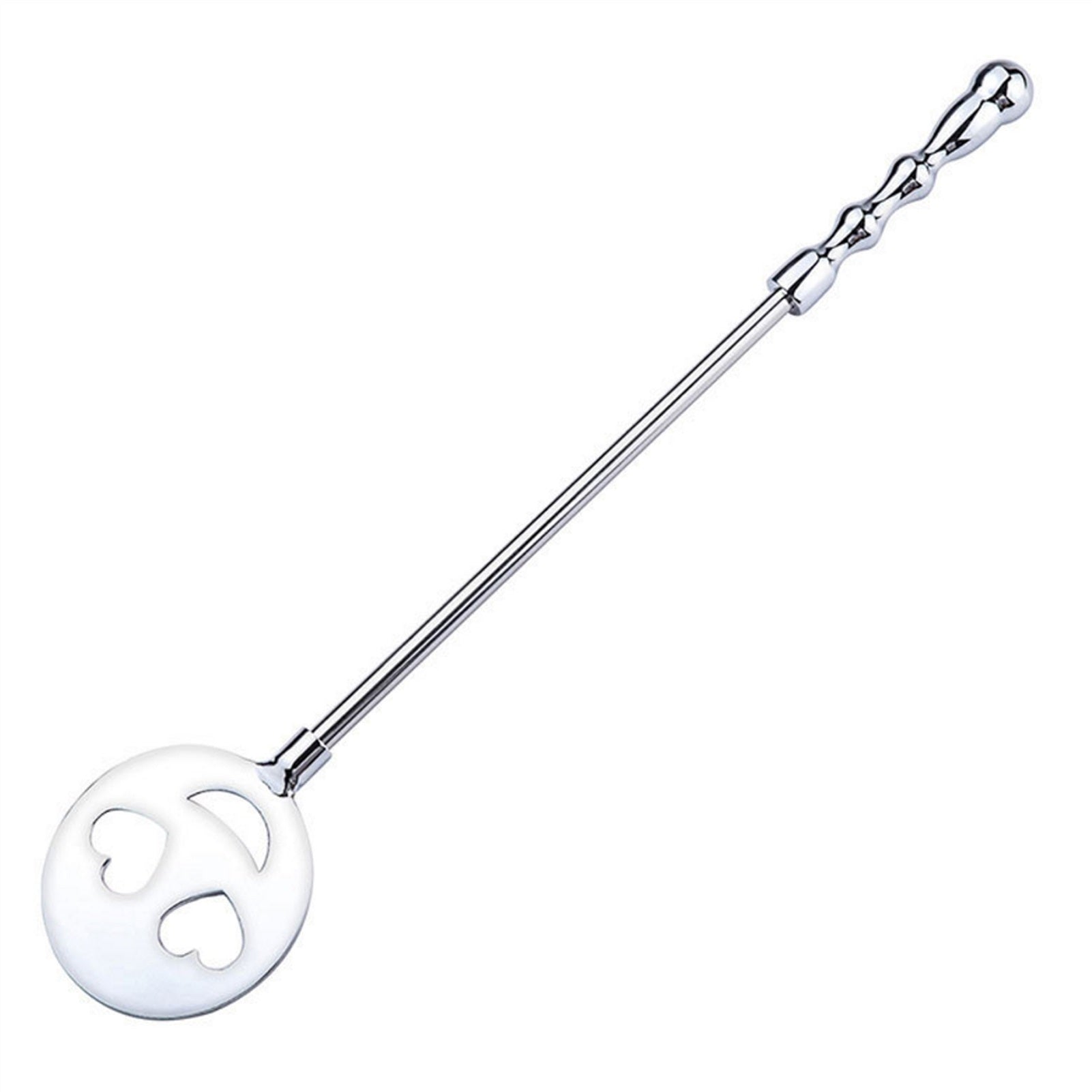 Smiling Skull Heart Metal Palm Sex Toy Adjustable 