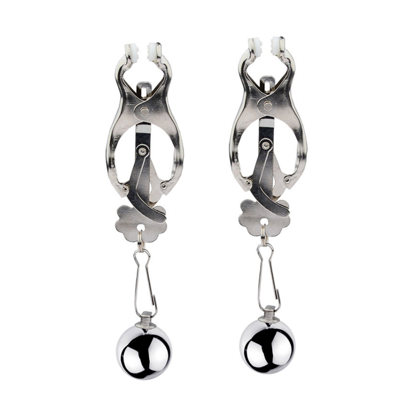 Butterfly Metal Clip Nipple Clamps With Screw Pier