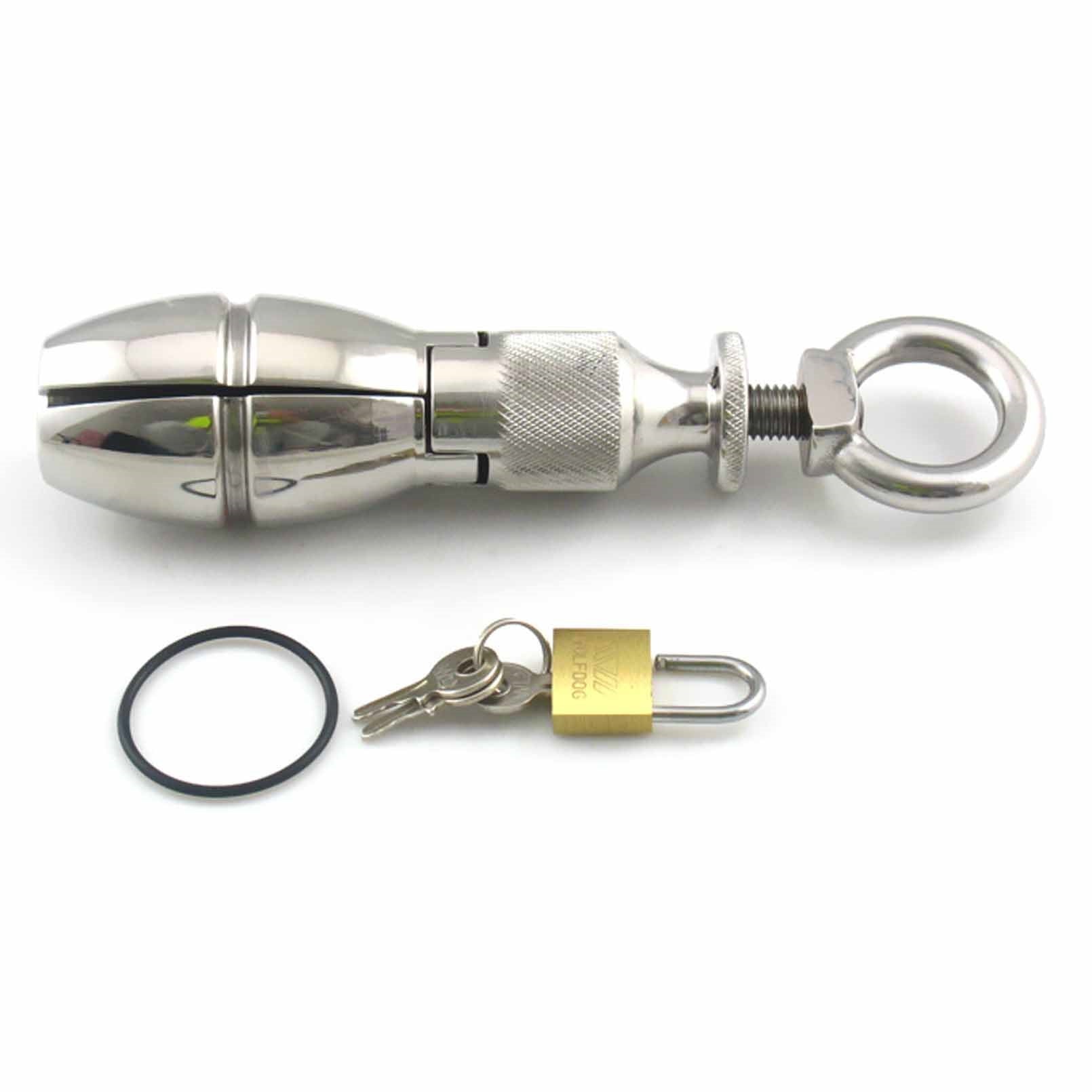 Anal Plug Heavy Duty Stainless Steel Anal Trainer 
