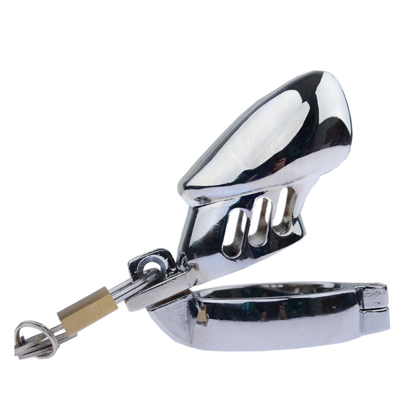 For Male Stainless Steel Metal Protection Cage Pen