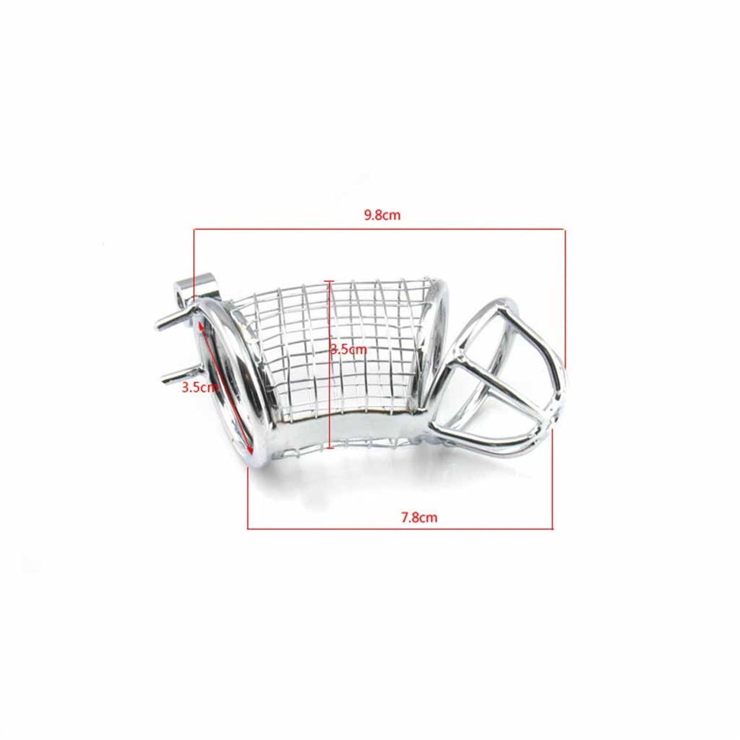 Cock Cage Locked Cage Sex Toy for Men Restraints E