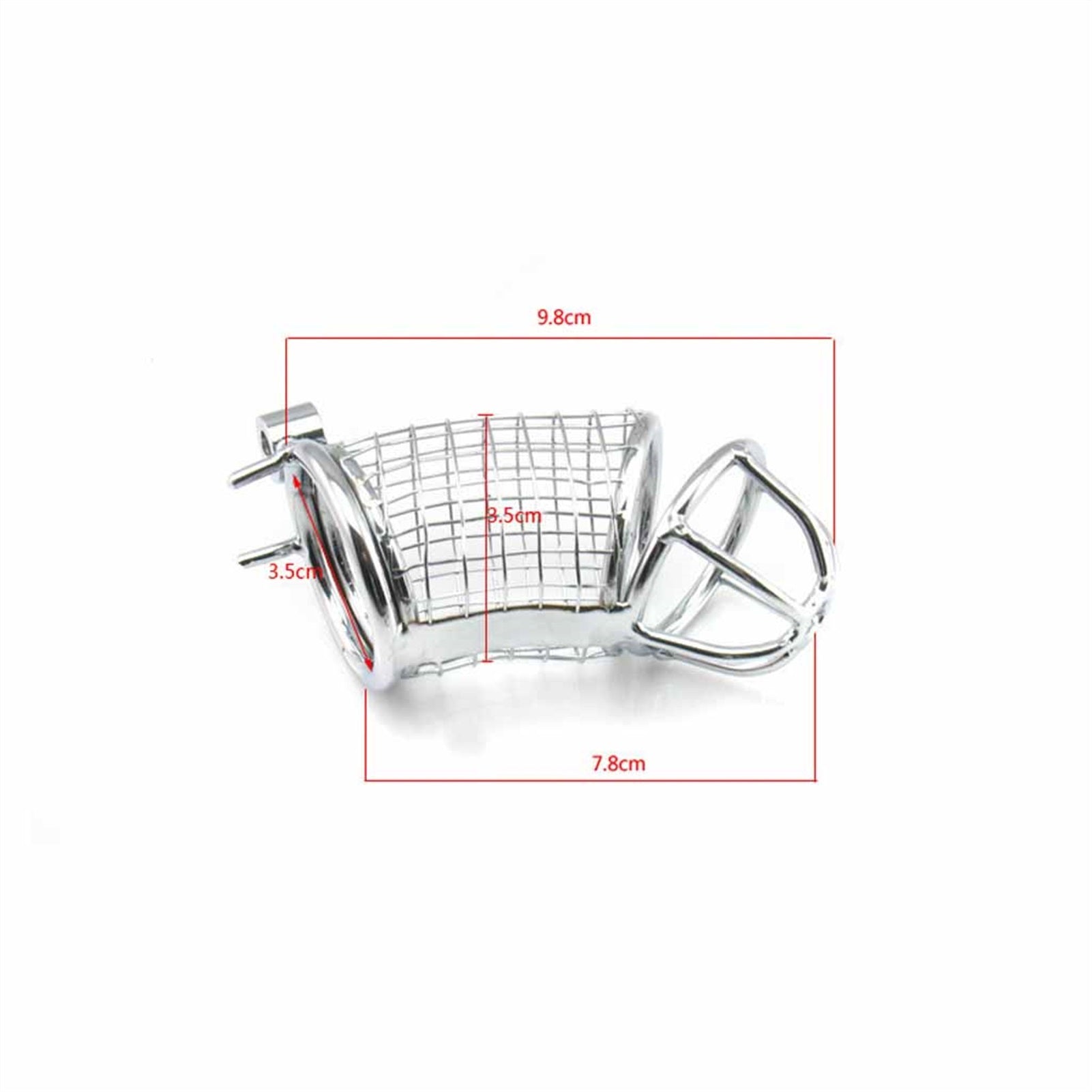 Cock Cage Locked Cage Sex Toy for Men Restraints E