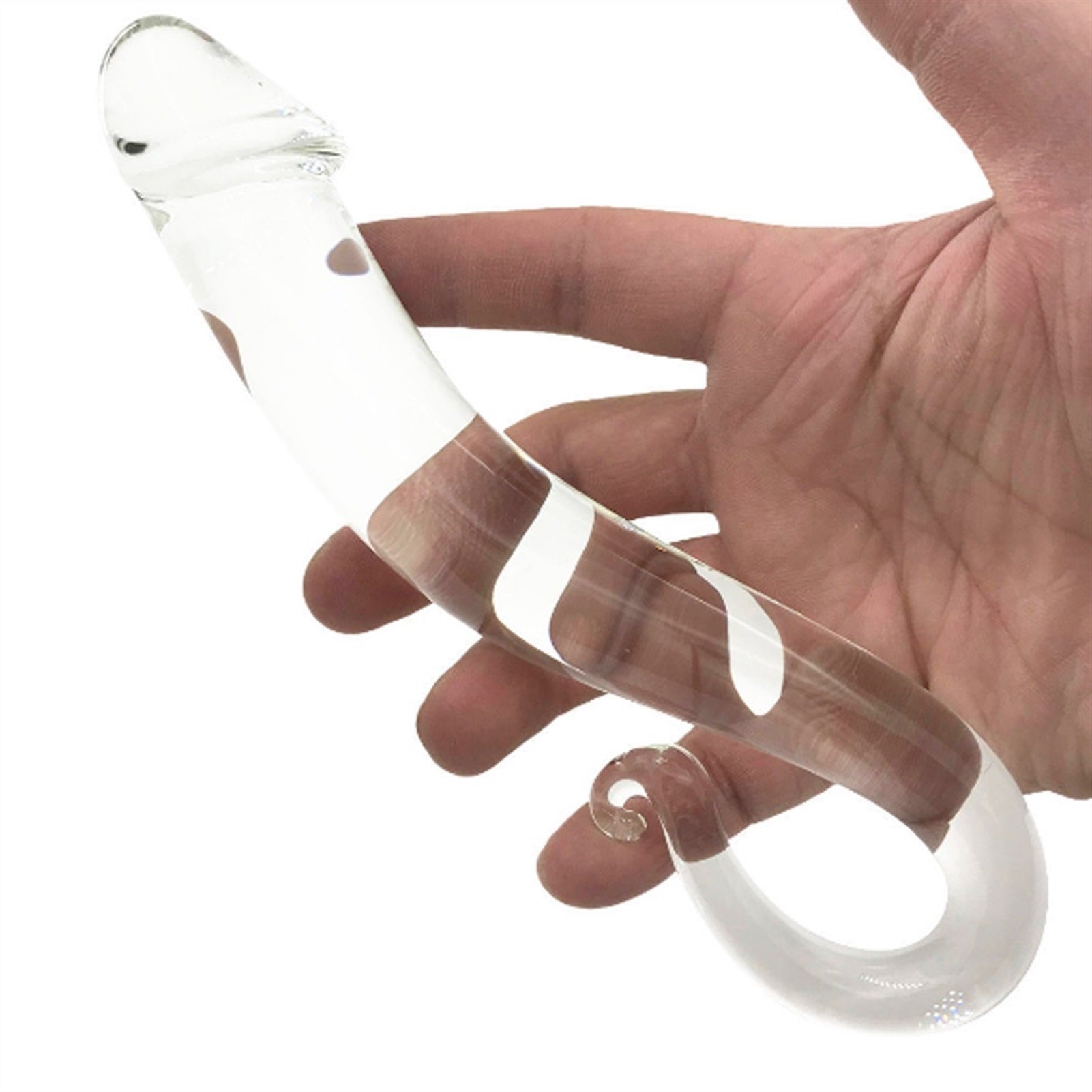 Hippocampus Crystal Glass Artificial Penis Orgasm 