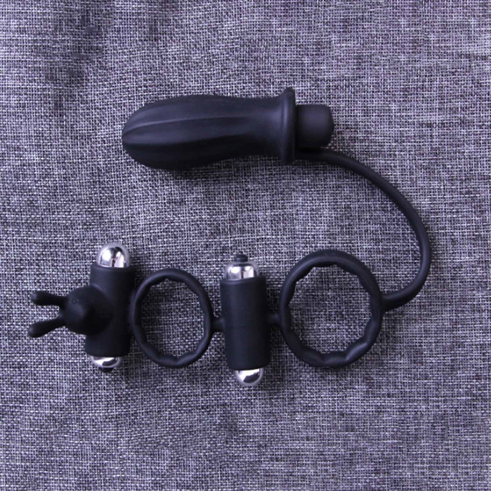 Vibrating Anal Beads Butt Plug, G-spot Clitoris Pr