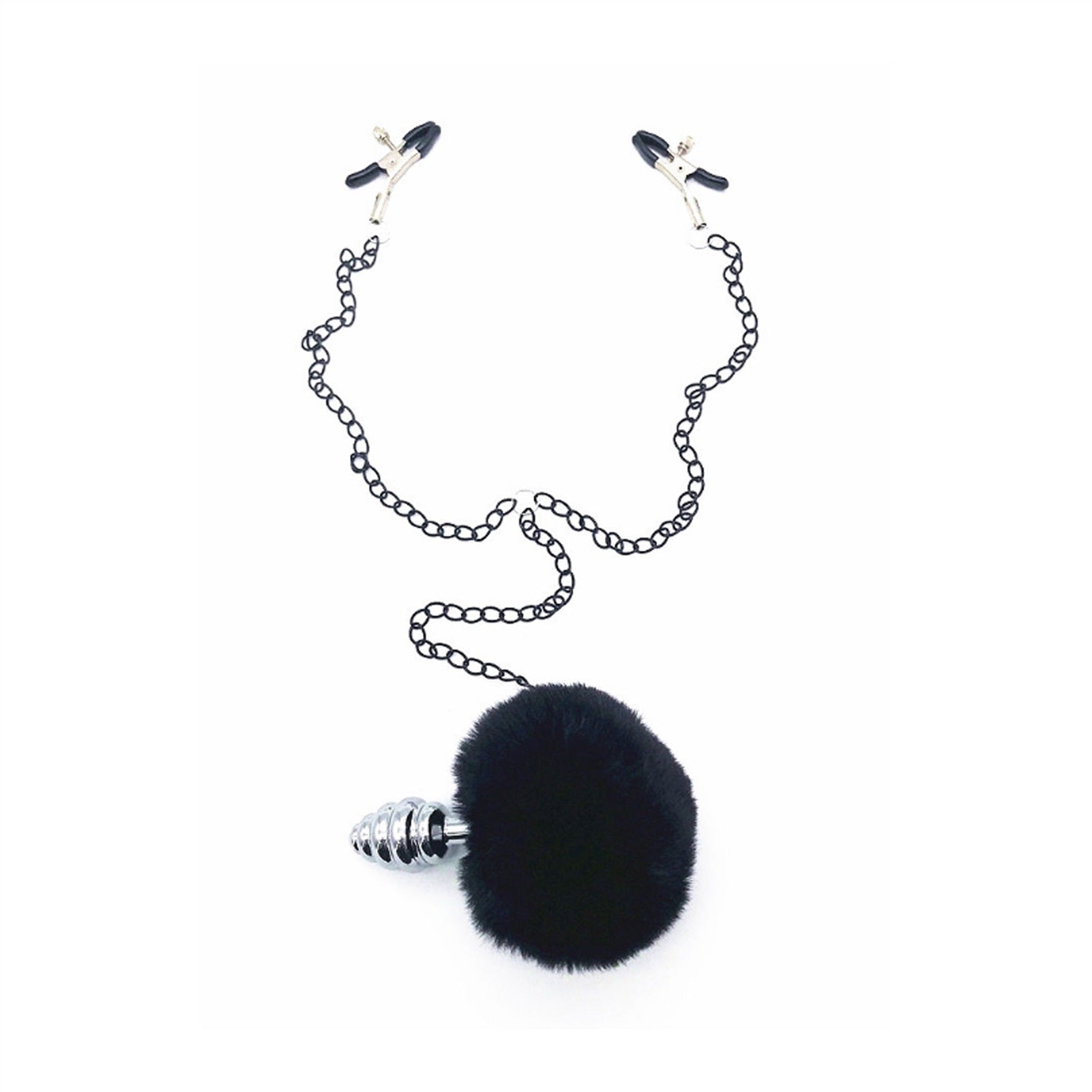 Long Chain Tail Metal Clamp Nipple Clamp Female Cl