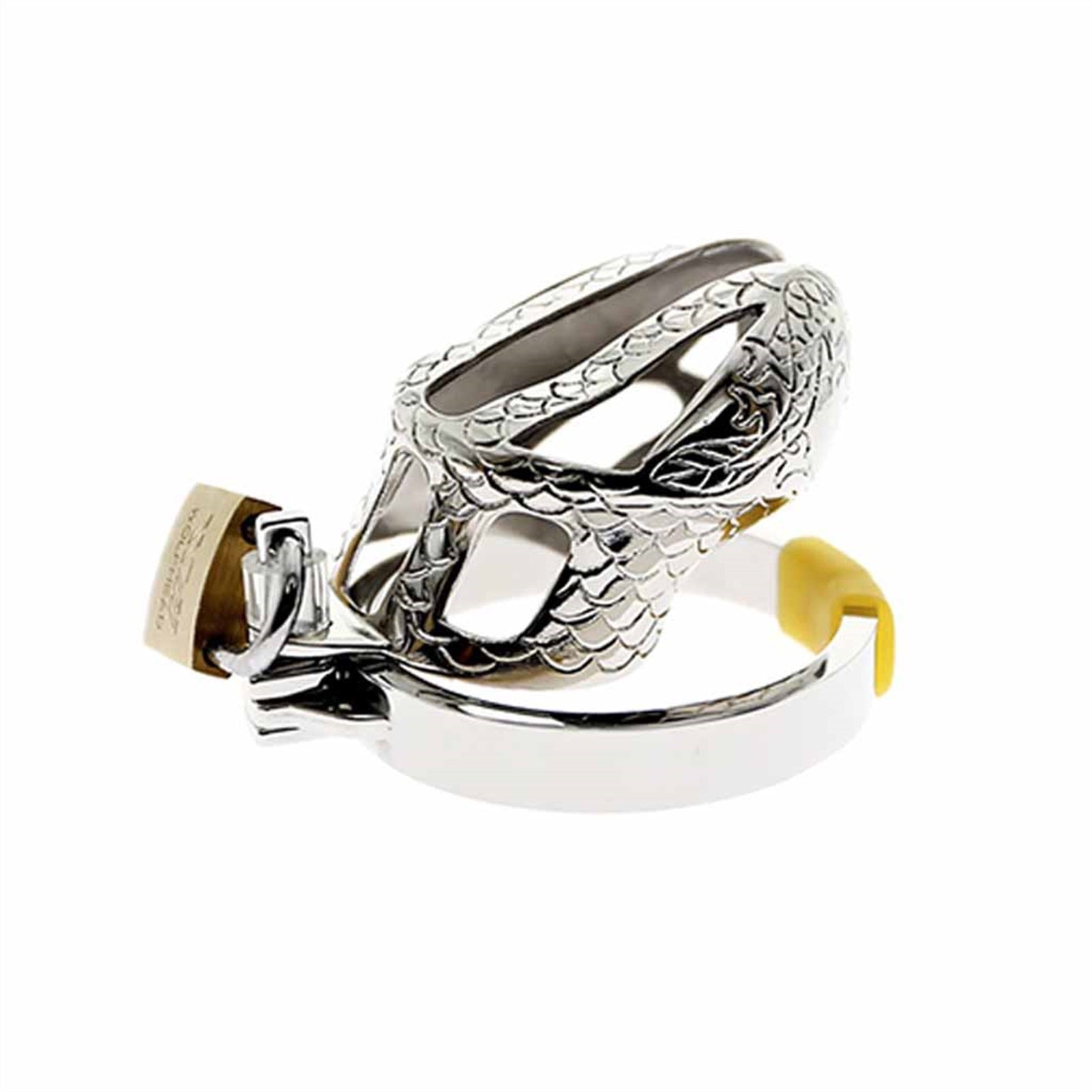 Chastity Lock Large Clean Metal Device for Men Cha
