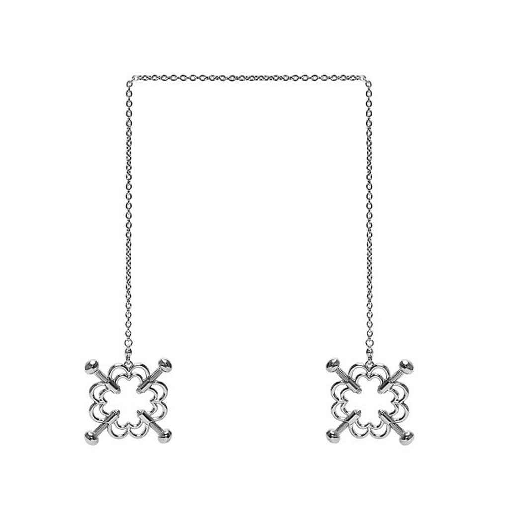Flower Shape Four Screw Nails Circular Clip Nipple
