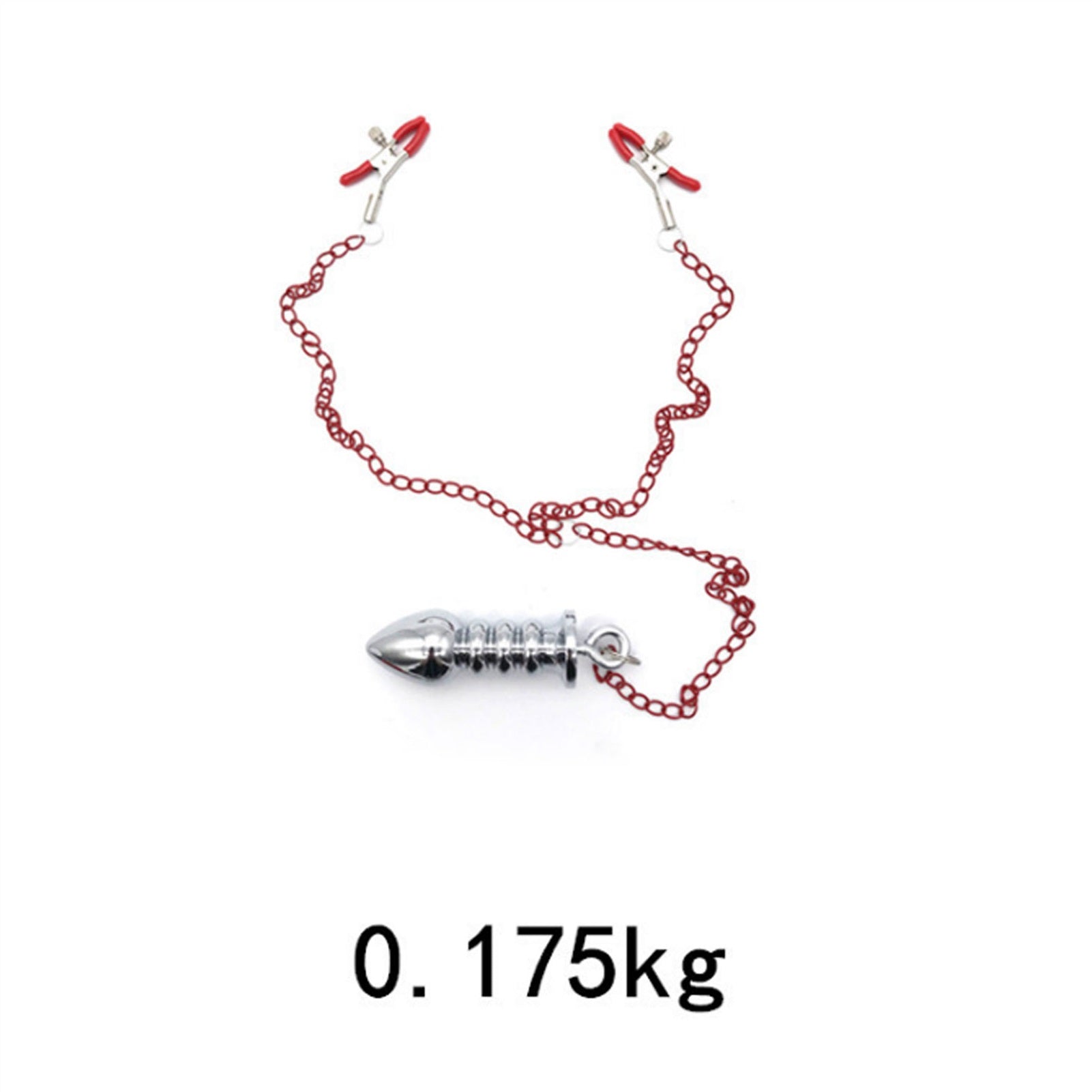 Long Chain Metal Nipple Clamp Female Clamp Plug Je