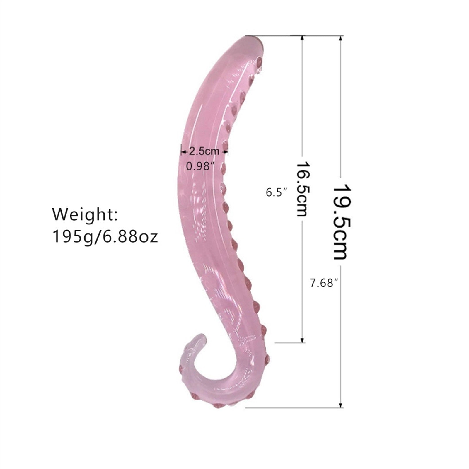 Octopus Foot Female Masturbation Glass Crystal Pen