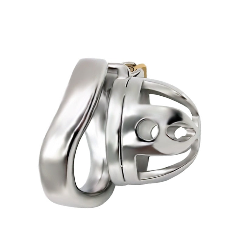 Metal Annulus Cage Padlock Chrome Plated Stainless