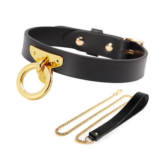 Nightclub Punk Rock Halloween PU Leather Golden Me