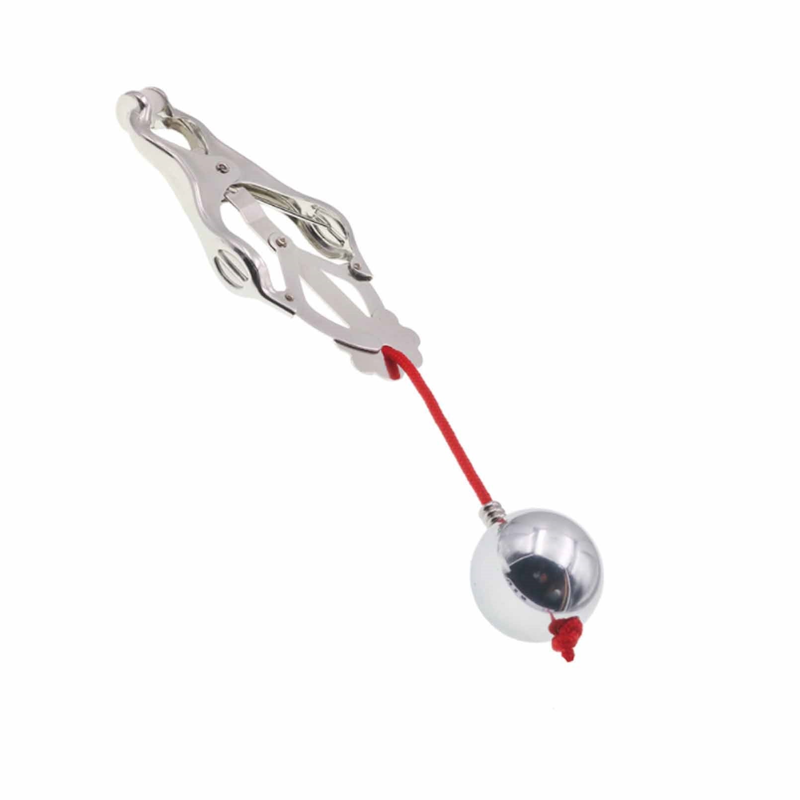 Solid ball Metal Clip Nipple Clamps With Screw Non