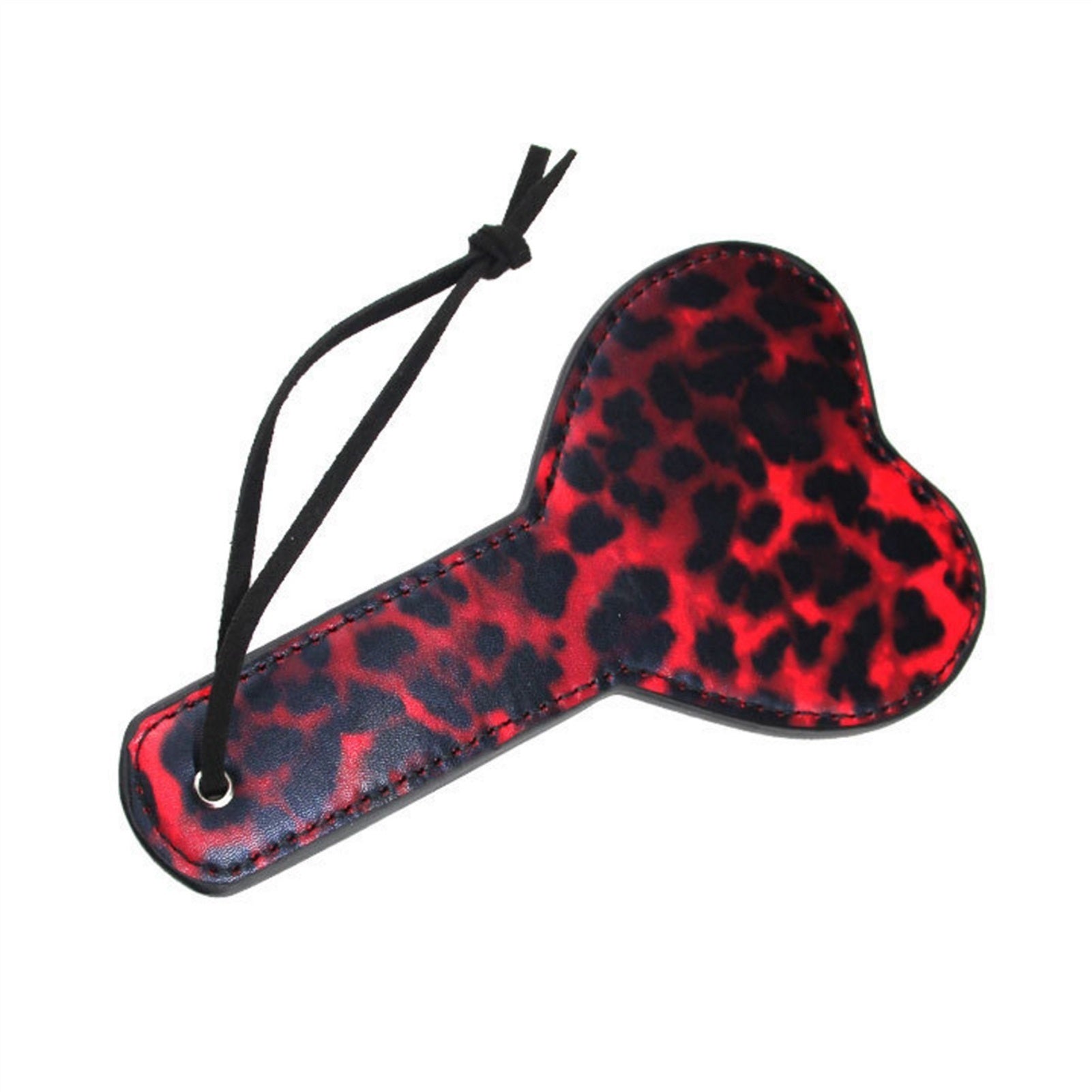 Adult Sex Toys Red Leopard Print Hearts Feathers T