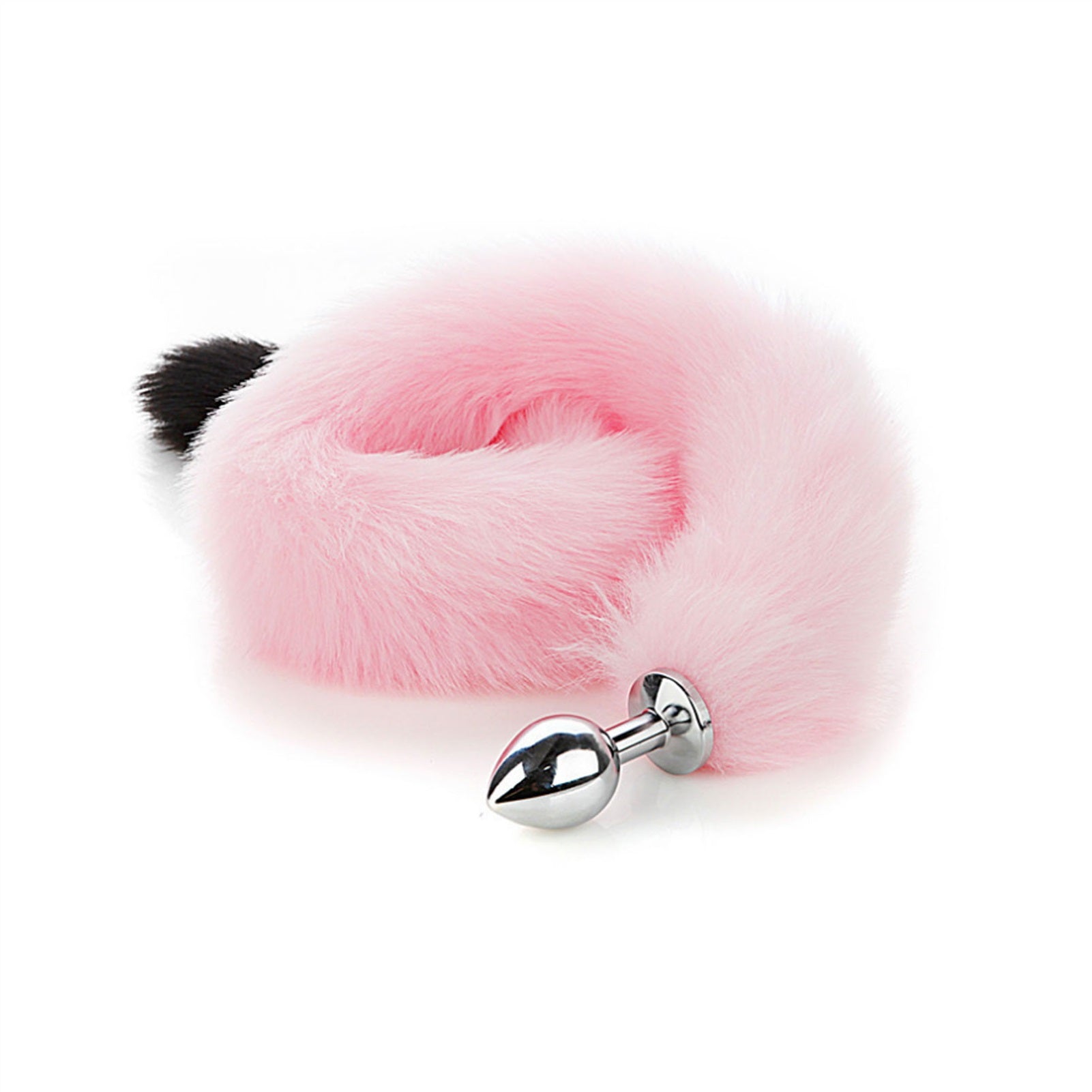 Removable Imitation Fox Tail Anal Plug For Couple 