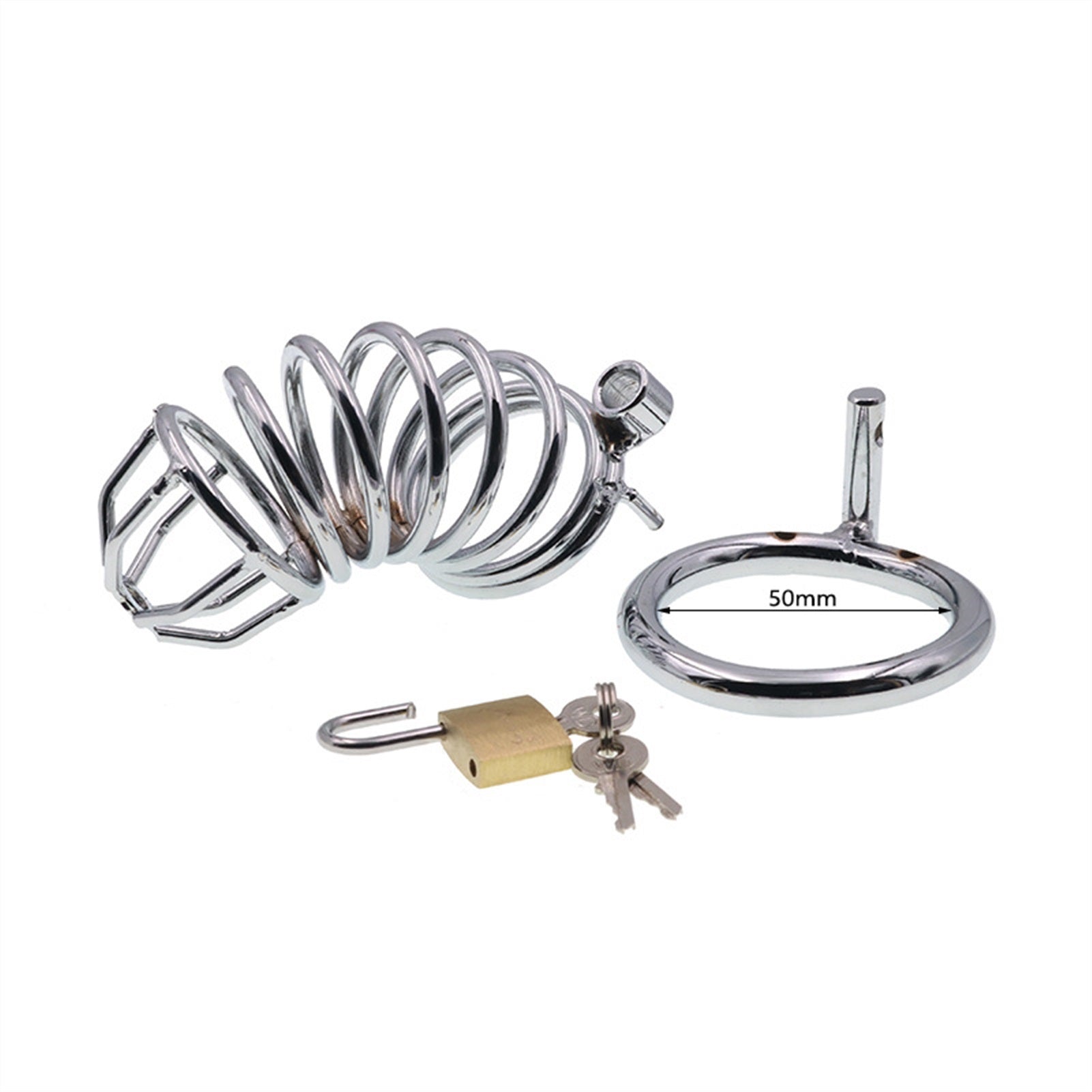 Cock Cage Male Chastity Device Locked Cage Sex Toy