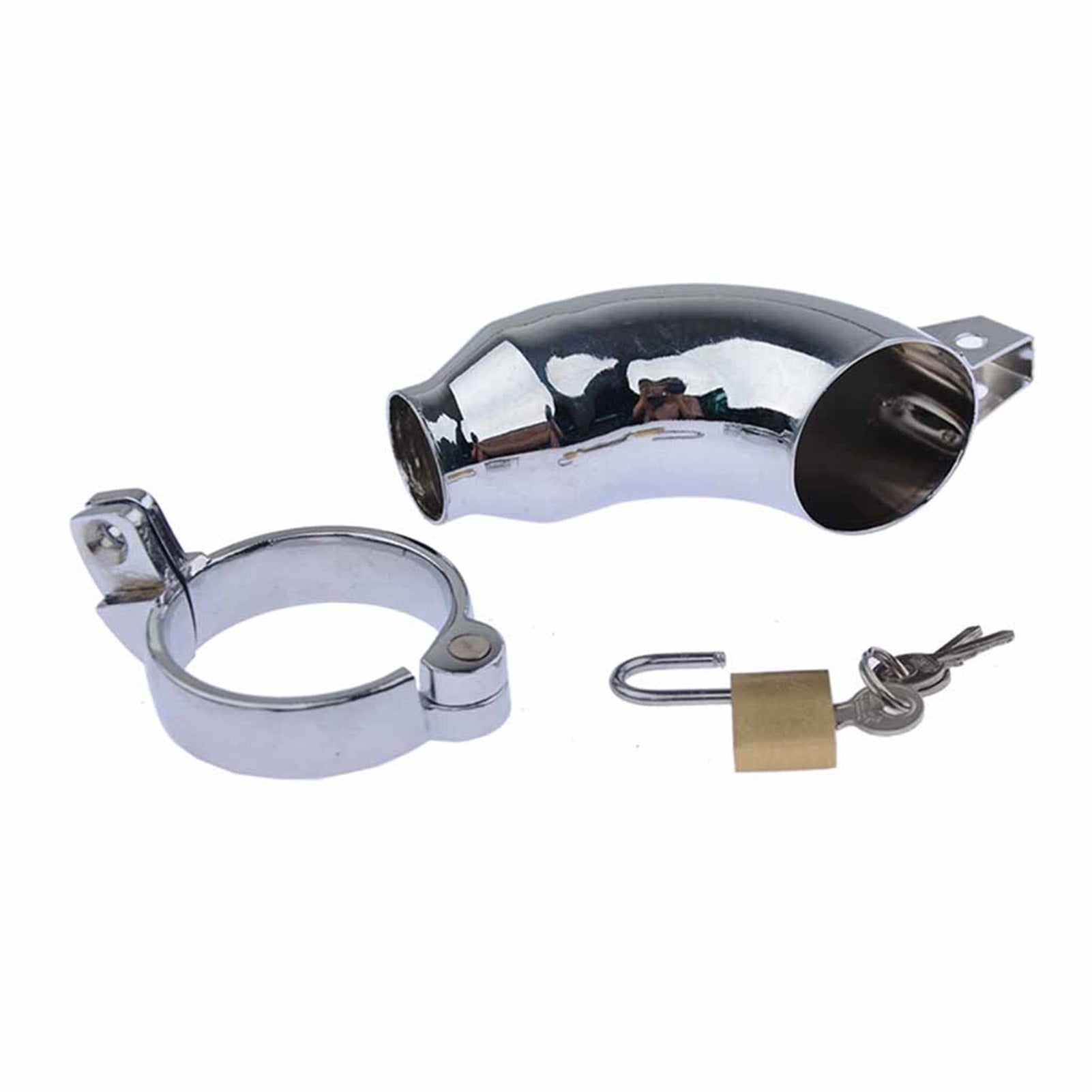 Chastity Locked 304 Stainless Steel Long Section o