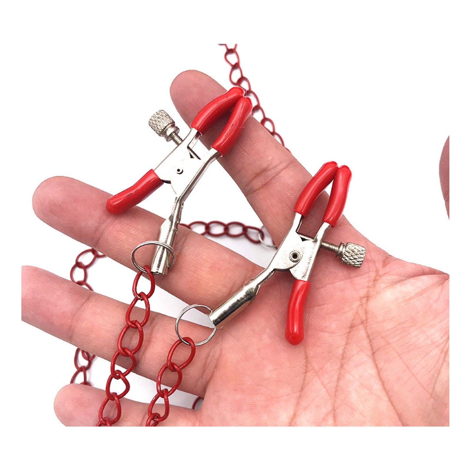 Long Chain Tail Metal Clamp Nipple Clamp Female Cl