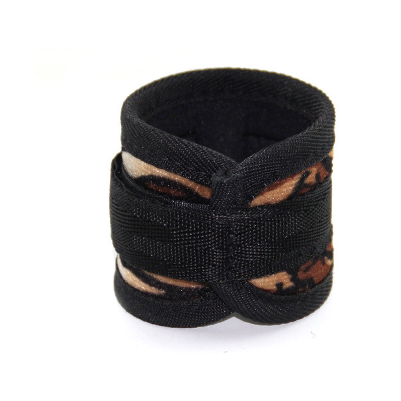 Webbing Handcuffs Gold Rivet Chain Cuff Punk Rock 