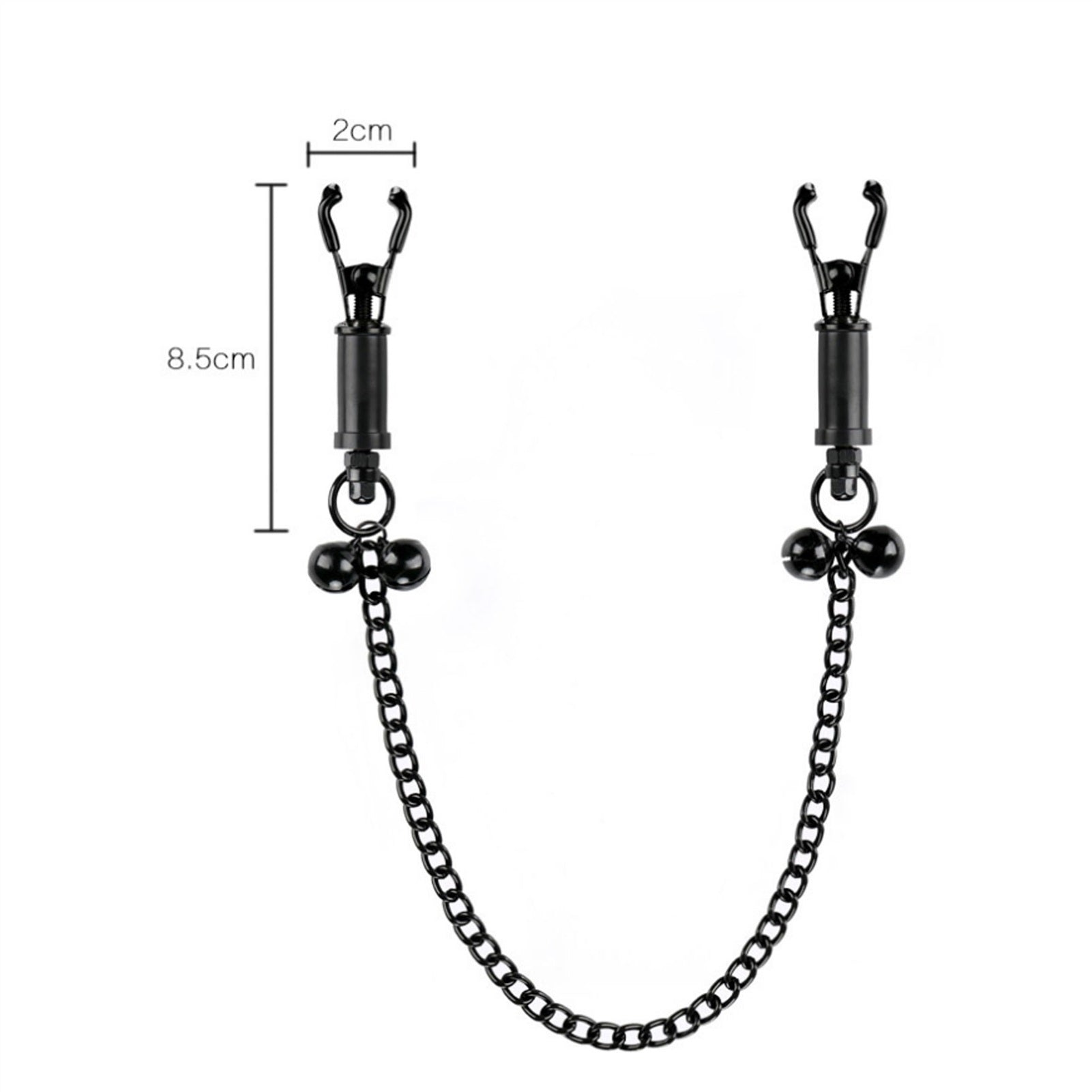 Crab With Metal Chain Clip Nipple Clamps With Scre