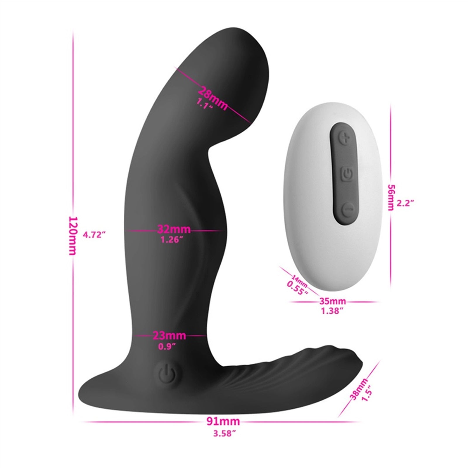 Black Silicone Amal Plugs Sex Toys For Couples