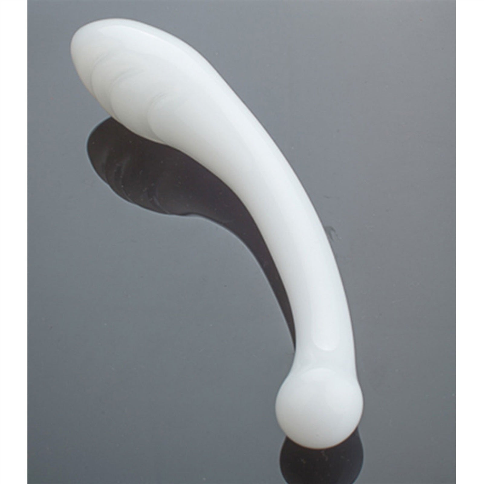 Crystal Glass Adult Toy Metal Anal Plug Ring For C