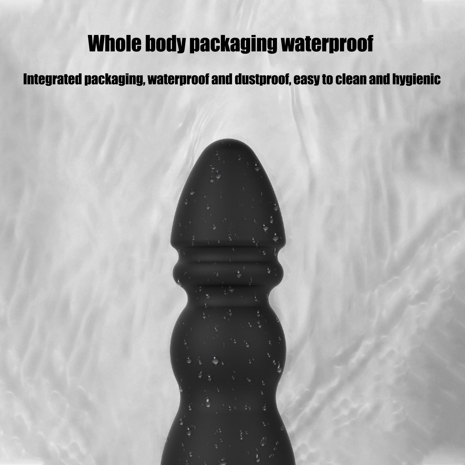 10 Frequency Vibration Anal Plug Backyard Wireless