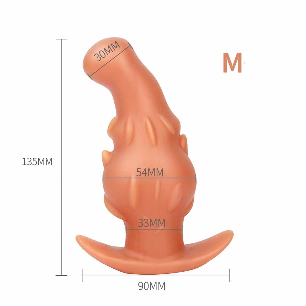 Huge Realistic Dildo, Silicone Anal Plug Lifelike 