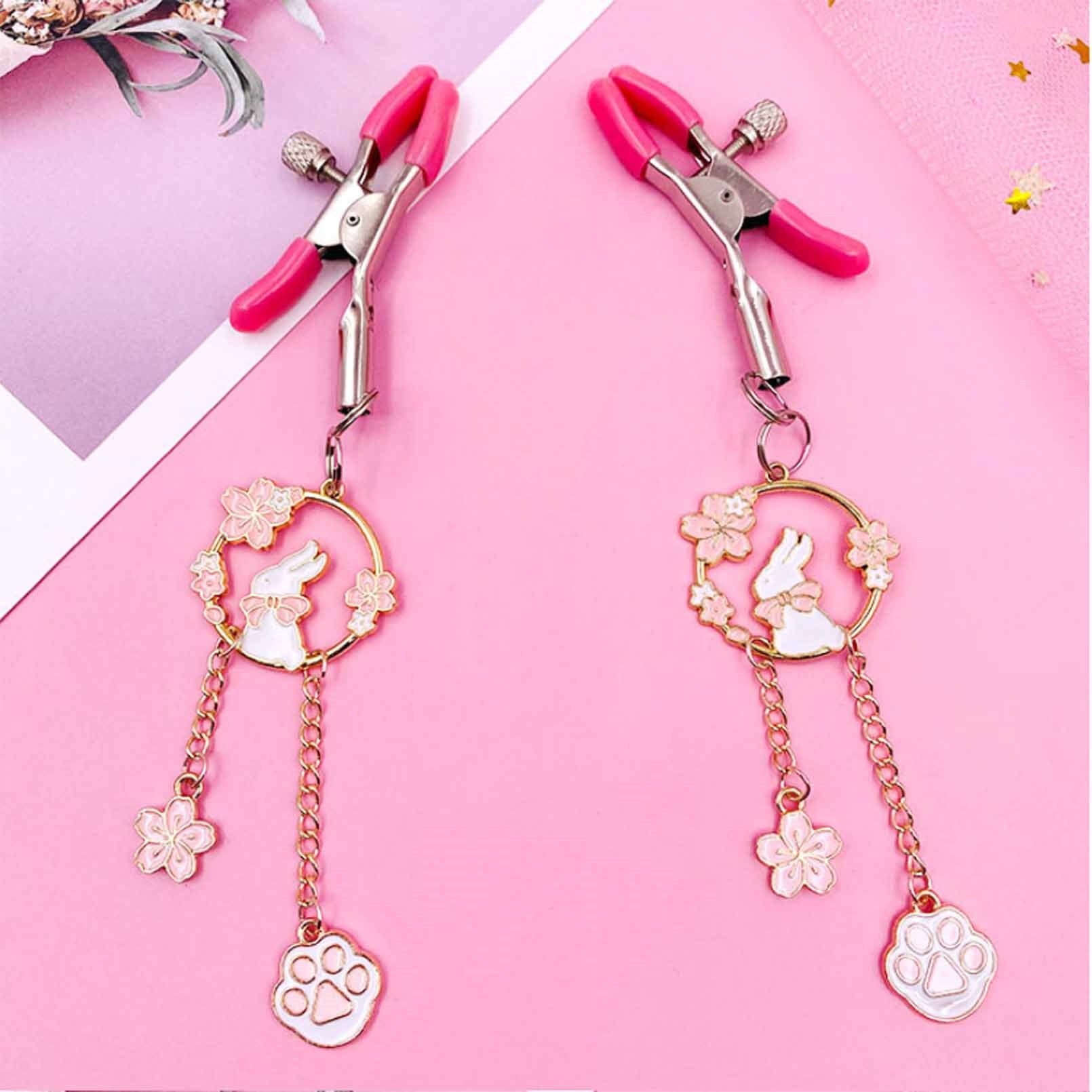 Little Angel Bell Metal Clip Nipple Clamps With Sc