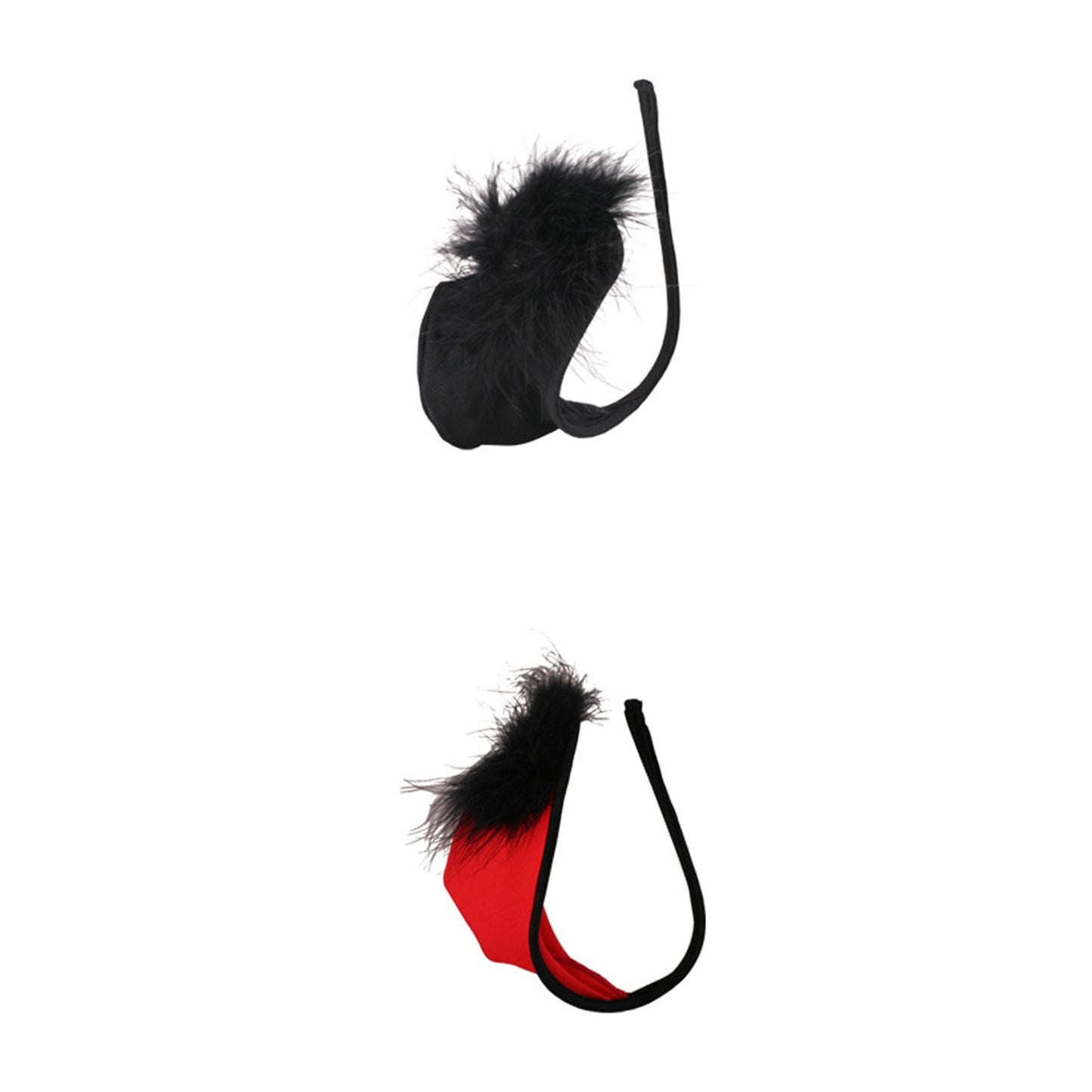 Men's Fluffy Invisible Temptation Stimulated Pouch