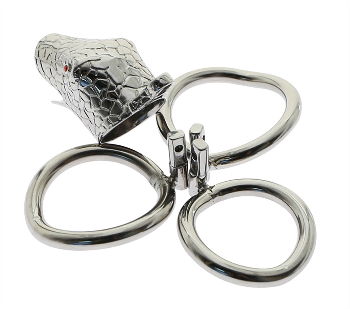 Chastity Lock Large Clean Metal Device for Men Cha