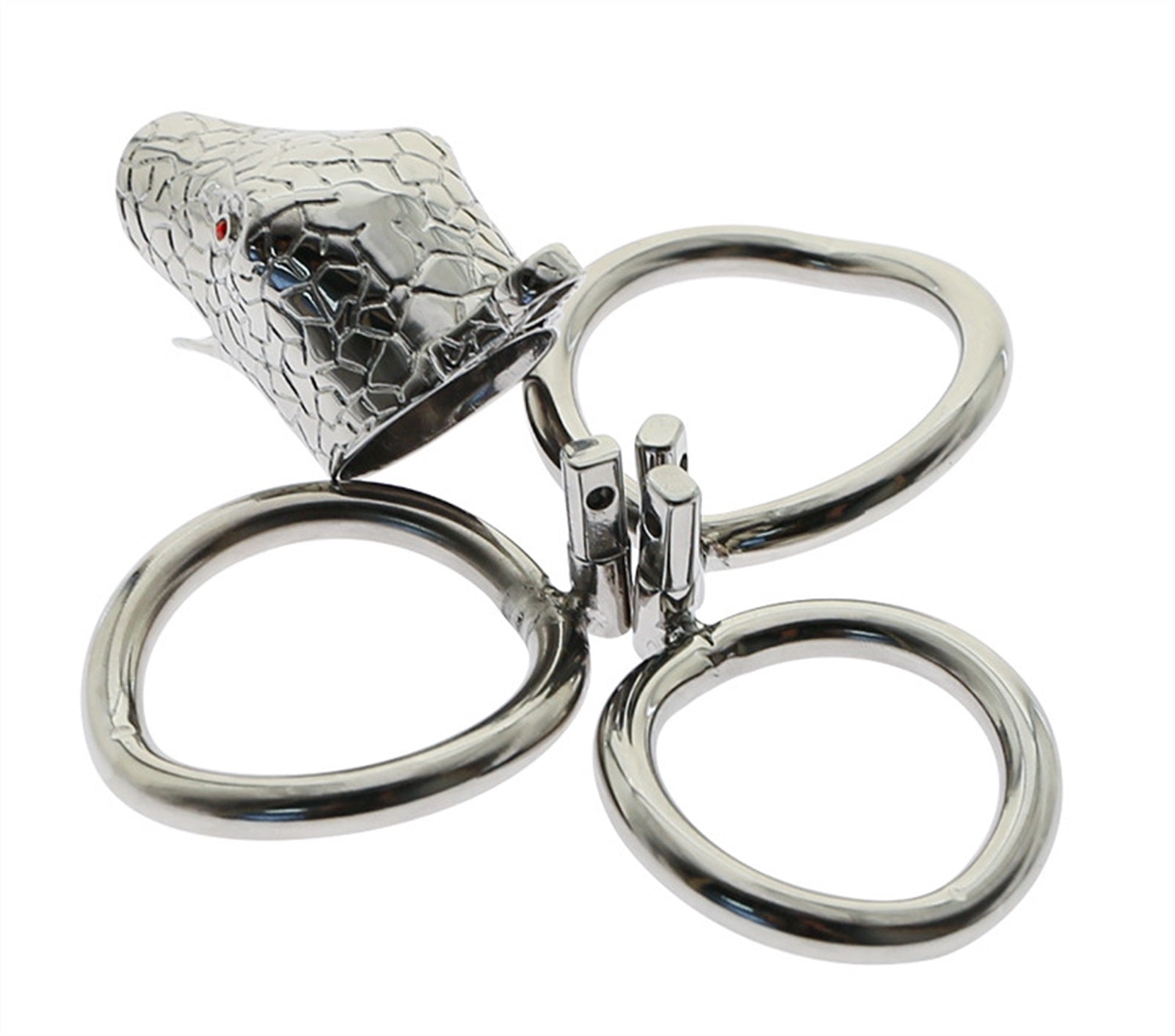 Chastity Lock Large Clean Metal Device for Men Cha